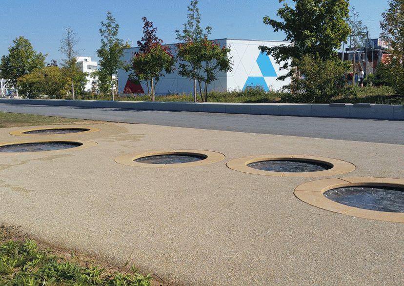 Le Trampoline rond