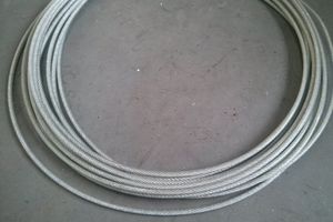 Câble acier gainé PVC Ø 3/5 mm