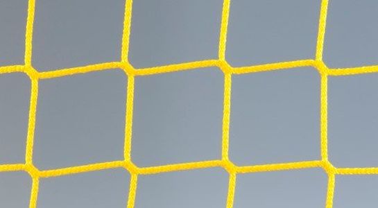 Filet en PPhr Ø5 mm, maille 100 mm - Jaune
