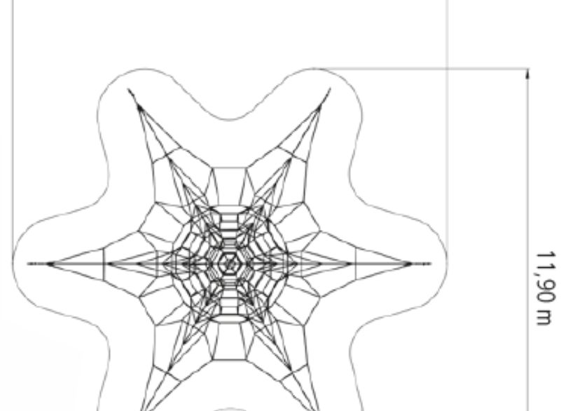 Pyramide SPIDER 8 avec 6 points d'ancrage8