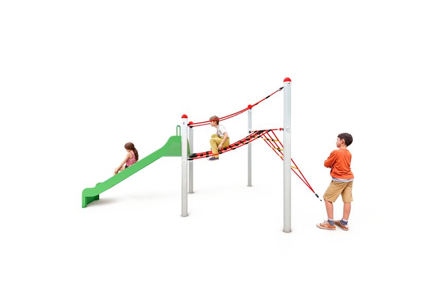 Toboggan Vario, pour poteaux acier