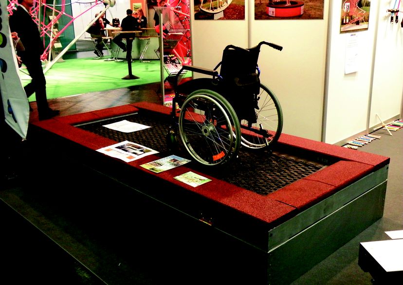 Le Trampoline Rolli pour fauteuil roulant
