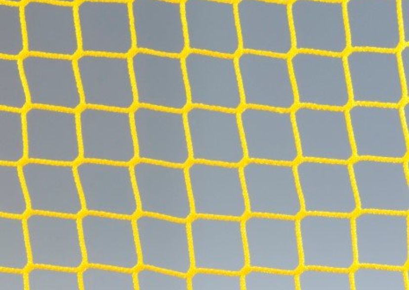 Filet en PPhr Ø4 mm, maille 45 mm - Jaune