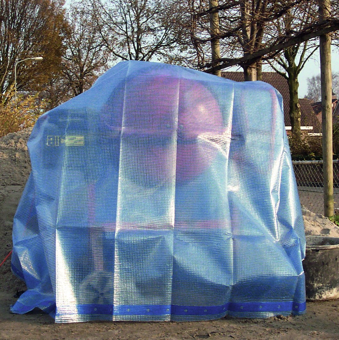 Bâche imperméable PP/PVC 220 g/m², 6 x 10 m
